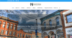 Desktop Screenshot of northfieldhistory.org
